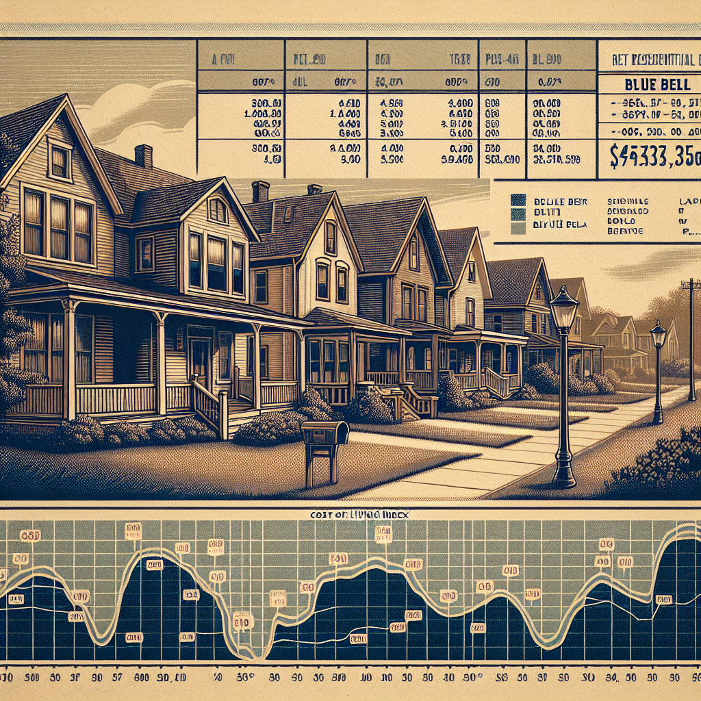 Exploring the affordable yet quality lifestyle in Blue Bell through its real estate and cost of living.