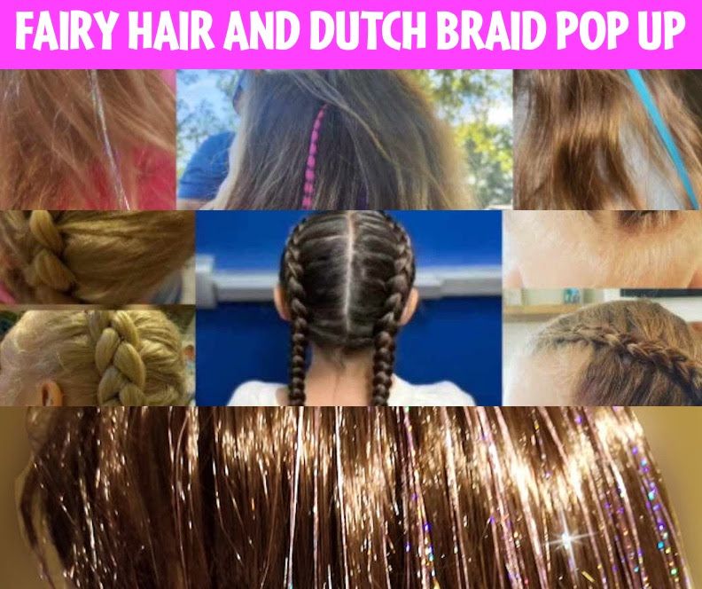 Experience the magic at the Fairy Hair & Braid Pop-Up event.