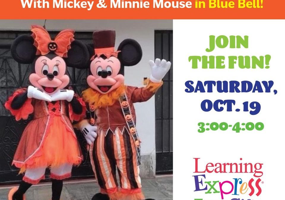 Capture Magical Moments at Blue Bell’s Costume Party With Mickey and Minnie