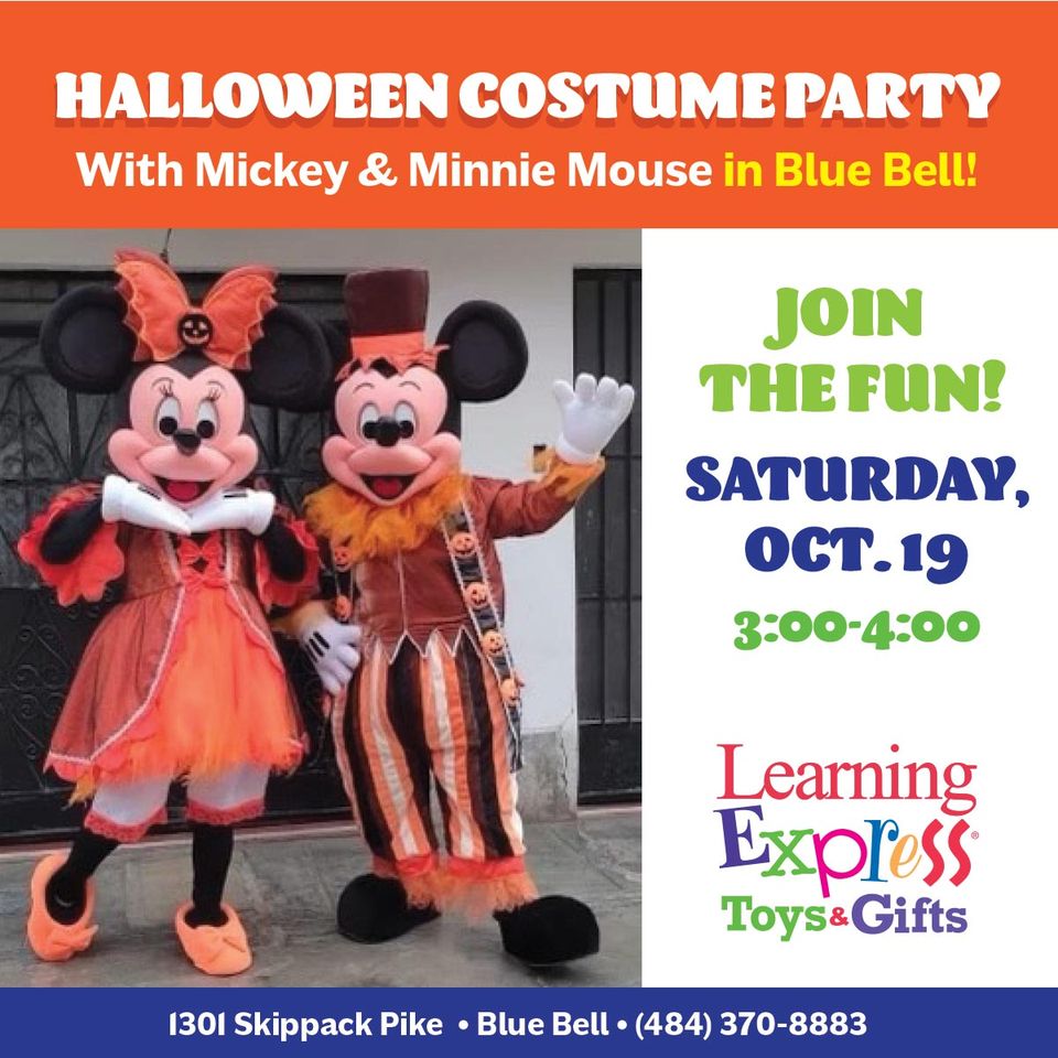 Capture Magical Moments at Blue Bell’s Costume Party with Mickey and Minnie